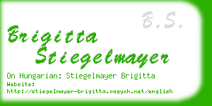 brigitta stiegelmayer business card